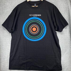 New Order Blue Monday Black Unisex Crewneck T-Shirt size XL